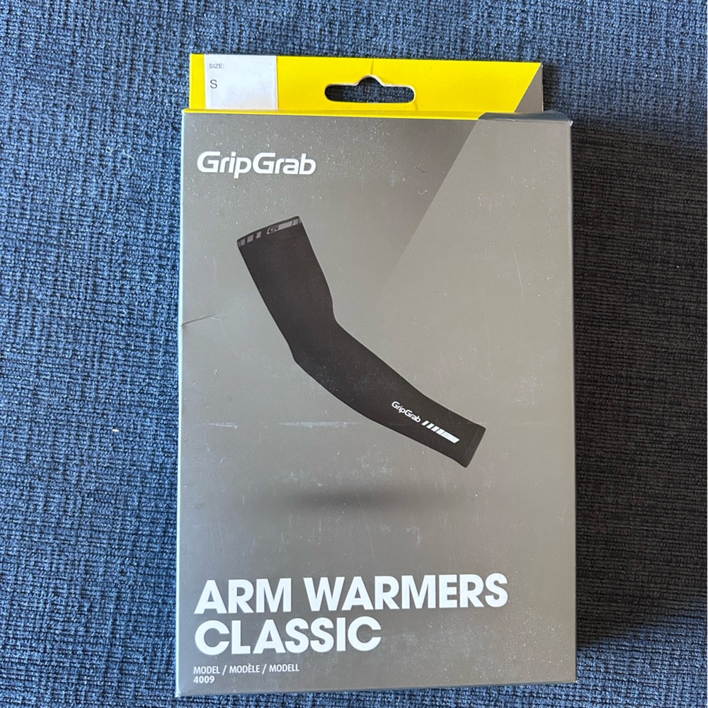 GripGrab Arm Warmers Classic in Black